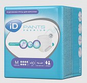 Купить айди (id) pants premium подгузники-трусы для взрослых размер m 10шт в Арзамасе