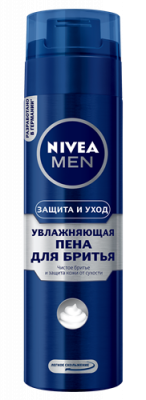 Купить nivea (нивея) для мужчин пена для бритья увлажняющая, 200мл в Арзамасе