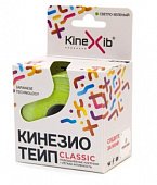 Купить бинт кинезио-тейп kinexib классик адгезивный восстанавливающий светло-зеленый 5х5см в Арзамасе