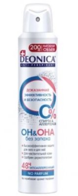 Купить deonica (деоника) антиперспирант гипоаллергенный он&она аэрозоль, 200мл в Арзамасе