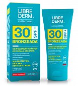 Купить librederm bronzeada (либридерм) крем солнцезащитный для лица и зоны декольте, 50мл spf30 в Арзамасе