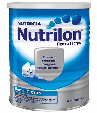 Nutrilon (Нутрилон) Пепти Гастро сухая смесь детская с рождения, 450г