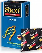 Купить sico (сико) презервативы pearl точечное рифление 12шт в Арзамасе