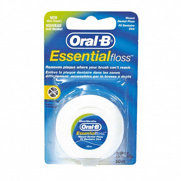 Oral-B (Орал-Би) Зубная нить вощеная с мятой, 50м