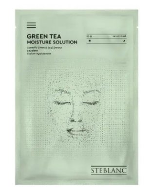 Купить steblanc (стебланк) маска-сыворотка для лица тканевая увлажняющая зеленый чай, 1 шт в Арзамасе