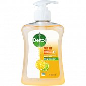 Купить dettol (деттол) мыло жидкое антибактериальное бодрящая свежесть с экстрактом грейпфрута, 250мл в Арзамасе