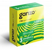 Купить ganzo (ганзо) презервативы ультра твин 3шт в Арзамасе