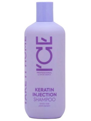 Купить натура сиберика шампунь для поврежденных волос кератиновый keratin injection ice by, 400мл в Арзамасе