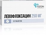 Купить левофлоксацин, таблетки, покрытые пленочной оболочкой 250мг, 10 шт в Арзамасе