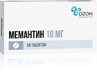 Купить мемантин, таблетки, покрытые пленочной оболочкой 10мг, 60 шт в Арзамасе