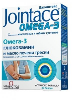 Купить jointace (джойнтэйс) омега-3 глюкозамин, капсулы 30шт бад в Арзамасе