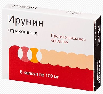 Ирунин, капсулы 100мг, 6 шт