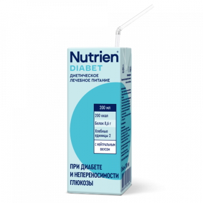 Купить нутриэн диабет стерилизованный для диетического лечебного питания с нейтральным вкусом, 200мл в Арзамасе