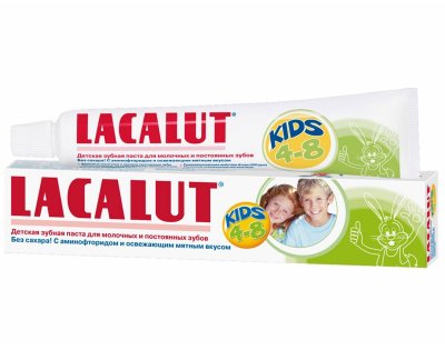 Купить lacalut (лакалют) зубная паста для детей кидс 4-8лет 50мл в Арзамасе