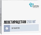 Купить леветирацетам, таблетки, покрытые пленочной оболочкой 250мг, 30 шт в Арзамасе