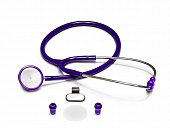 Купить стетоскоп amrus (амрус) 04-ам410 premium медицинский двухсторонний терапевтический, фиолетовый в Арзамасе