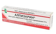 Купить алпизарин, мазь для наружного и местного применения 5%, туба 10г в Арзамасе