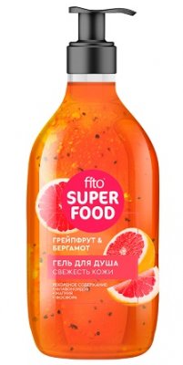 Купить фитокосметик fito superfood гель для душа свежесть кожи, 520мл в Арзамасе