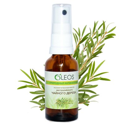 Купить oleos (олеос) природный антисептик косметическое масло австралийского чайного дерева, спрей 30мл в Арзамасе