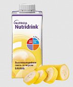 Купить nutridrink (нутридринк) смесь высококалорийная со вкусом банана, 200мл в Арзамасе