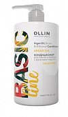 Купить ollin prof basic line (оллин) кондиционер для сияния и блеска волос с аргановым маслом, 750мл в Арзамасе