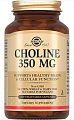 Купить solgar (солгар) холин 350мг, капсулы 100шт бад в Арзамасе