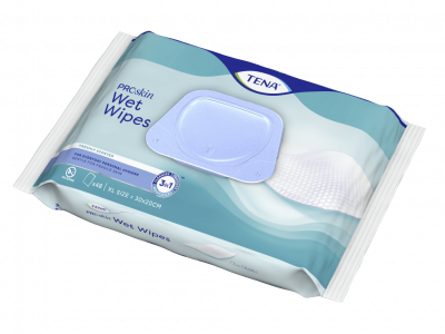 Купить tena (тена) полотенца влажные proskin wet wipe 3в1, 48 шт в Арзамасе