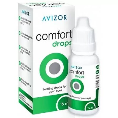 Купить раствор для контактных линз авизор comfort drops, 15мл в Арзамасе