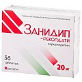 Купить занидип-рекордати, таблетки, покрытые пленочной оболочкой 20мг, 56 шт в Арзамасе