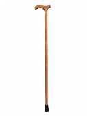 Купить трость опорная деревянная с пластмассовой ручкой конус в Арзамасе