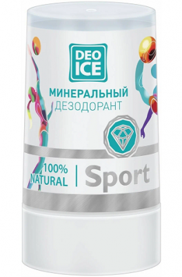 Купить deoice (деоайс) спорт дезодорант минеральный, 40г в Арзамасе