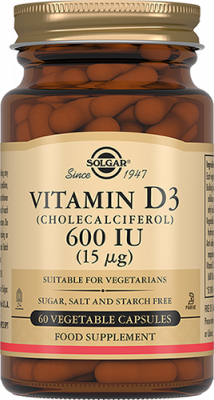 Купить solgar (солгар) витамин д3 600ме, капсулы 60 шт бад в Арзамасе