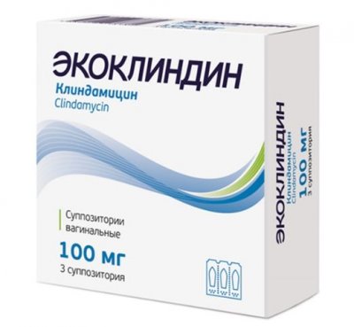 Купить экоклиндин, суппозитории вагинальные 100 мг, 3 шт в Арзамасе