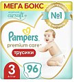 Купить pampers premium care (памперс) подгузники-трусы 3 миди 6-11кг, 96шт в Арзамасе