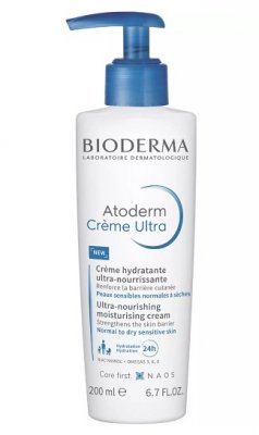 Купить bioderma atoderm (биодерма) крем для лица и тела ультра с помпой, 200мл в Арзамасе