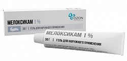 Купить мелоксикам, гель для наружного применения 1%, 30 г в Арзамасе