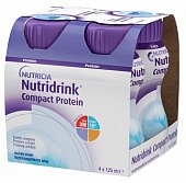 Купить nutridrink (нутридринк) компакт протеин с нейтральным вкусом 125мл, 4 шт в Арзамасе