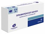 Купить прамипексол канон, таблетки 0.25мг 30шт в Арзамасе