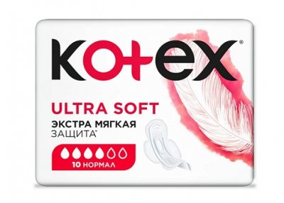 Купить kotex ultra soft (котекс) прокладки нормал 10шт в Арзамасе