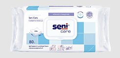 Купить seni care (сени кеа) салфетки влажные для ухода с витамином е и аллантоином 80шт в Арзамасе