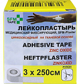 Купить пластырь sfm-plaster тканевая основа фиксирующий 3см х 250см в Арзамасе