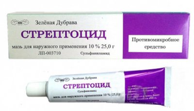 Купить стрептоцид, мазь 10% 25г (биосинтез оао, россия) в Арзамасе