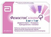 Купить фемостон конти, таблетки, покрытые пленочной оболочкой 5мг+1мг, 28 шт в Арзамасе