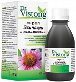 Купить dr vistong (др вистонг) сироп эхинацеи с витаминами, флакон 150мл бад в Арзамасе