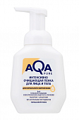Купить aqa рure (аква пьюр) пенка для лица, тела интенсивно очищающая для нормальной и жирной кожи, 250 мл в Арзамасе