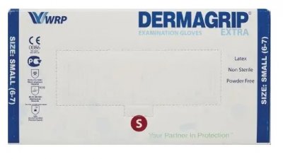Купить перчатки dermagrip extra смотр. неопуд. s №25пар в Арзамасе