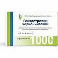 Купить гонадотропин хорионический, лиофилизат для приготов раствора для внутримыш введения 1000ед, флаконы 5шт в Арзамасе