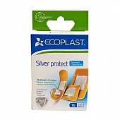 Купить ecoplast silver protect набор тканевых пластырей, 16 шт в Арзамасе