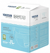 Купить yokosun (йокосан) подгузники на липучках для взрослых размер xl, 10шт (объем 130-170см) в Арзамасе