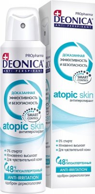 Купить deonica (деоника) дезодорант атопик скин аэрозоль 150мл в Арзамасе